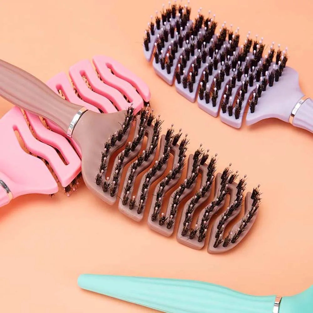 Scalp Massage Hairbrush – Anti-Static & Detangling