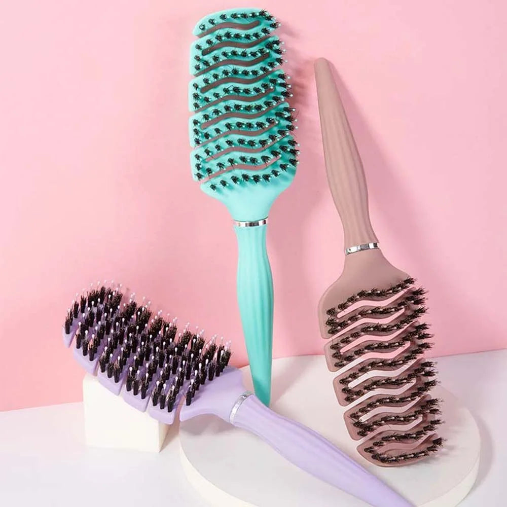 Scalp Massage Hairbrush – Anti-Static & Detangling