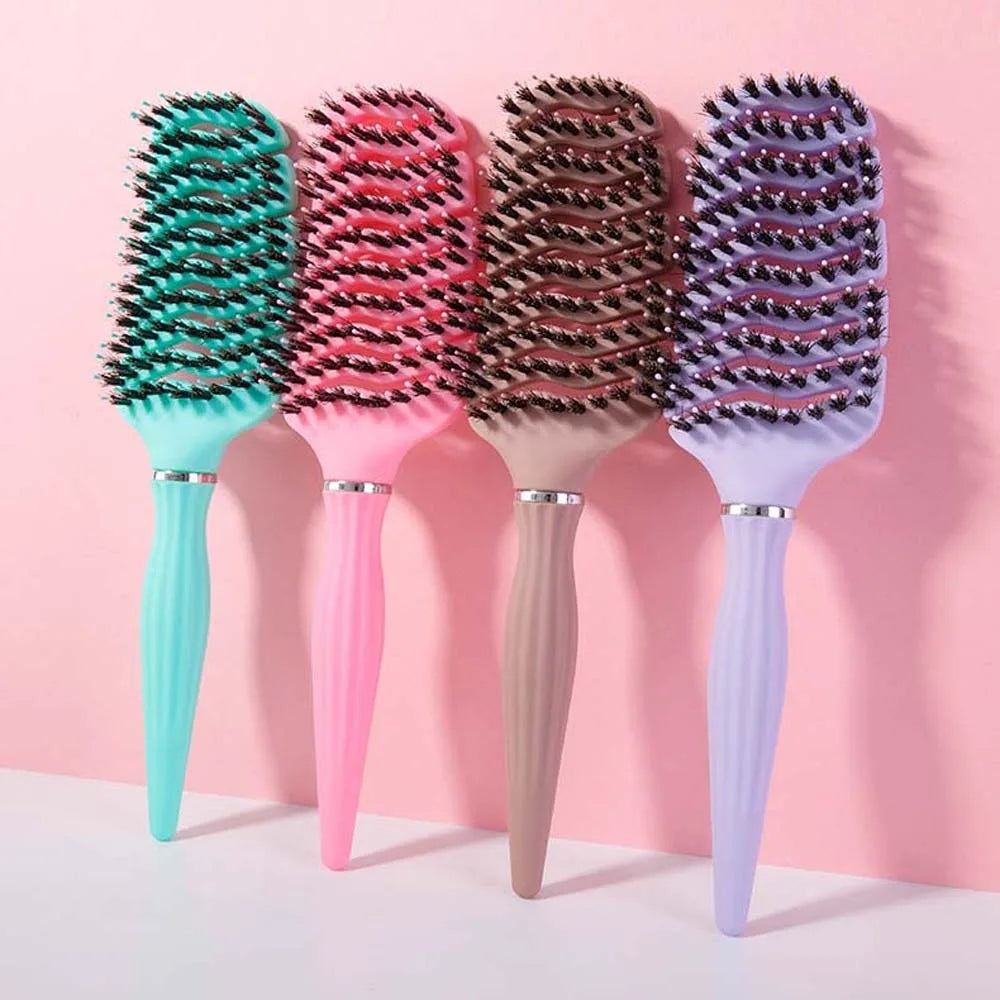 Scalp Massage Hairbrush – Anti-Static & Detangling