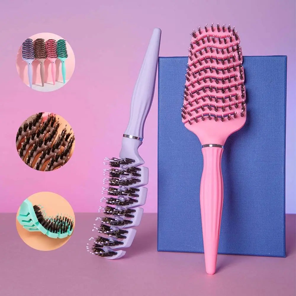 Scalp Massage Hairbrush – Anti-Static & Detangling
