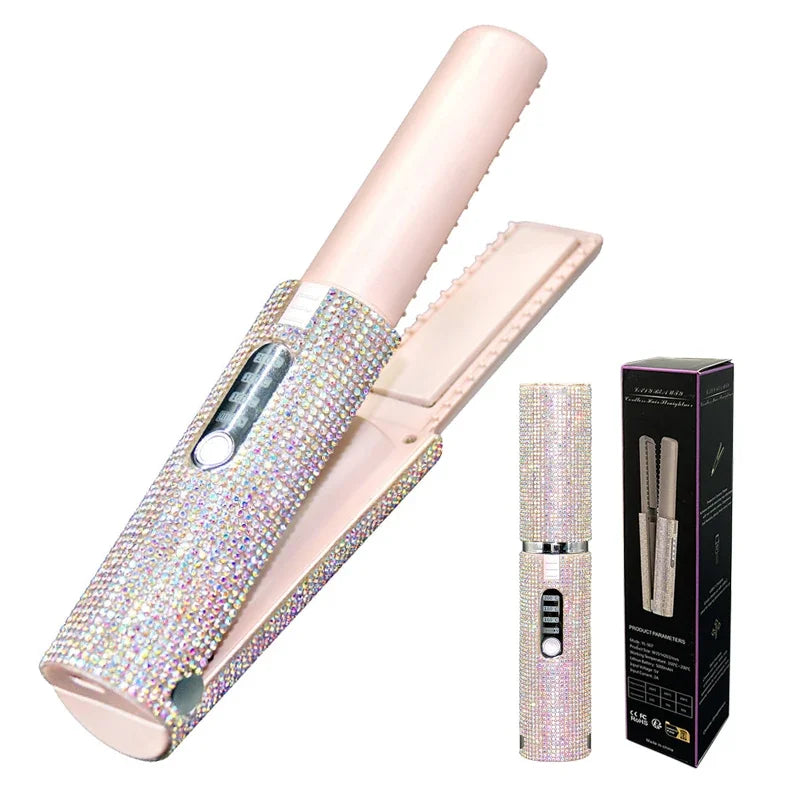 Portable Hair Straightener & Curler
