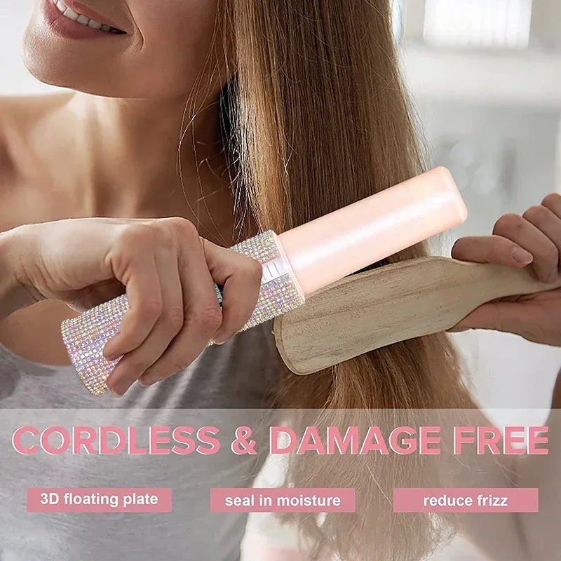 Portable Hair Straightener & Curler