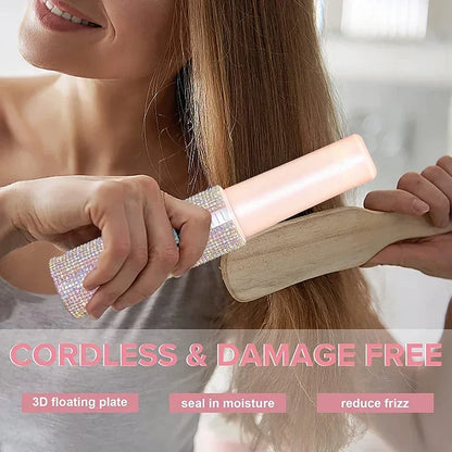 Portable Hair Straightener & Curler