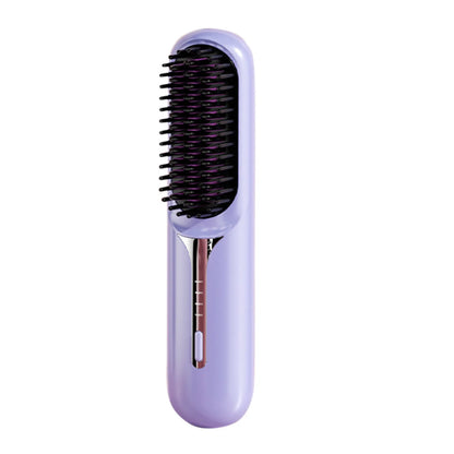 Portable Wireless Hair Straightener Brush