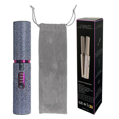 Portable Hair Straightener & Curler