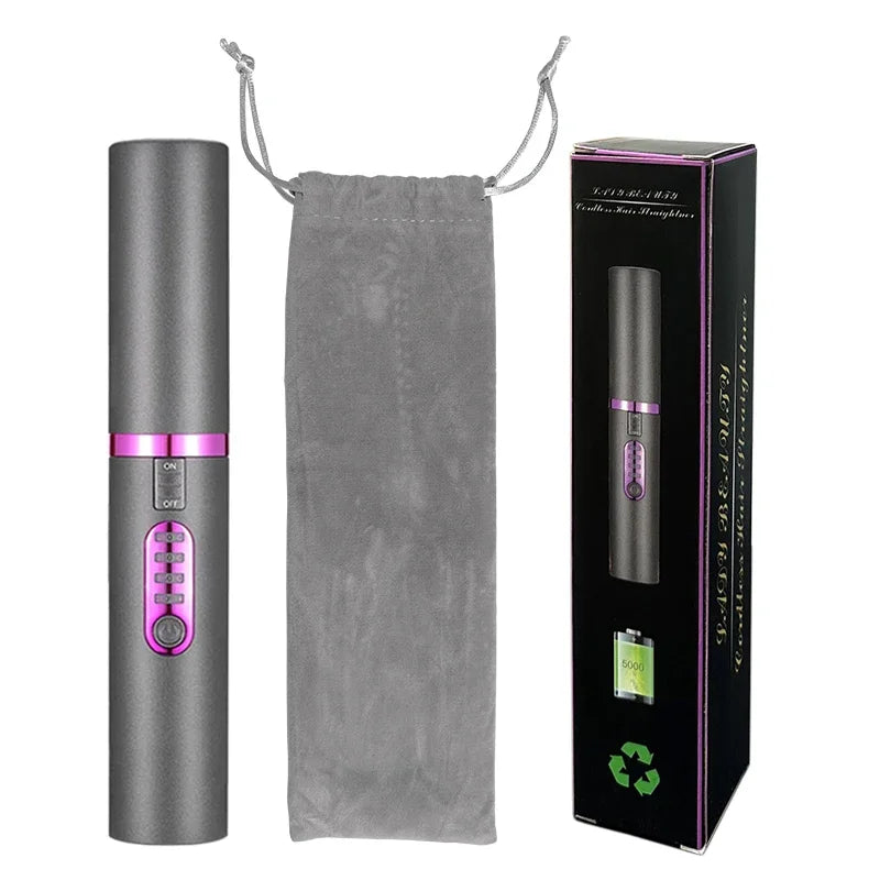 Portable Hair Straightener & Curler