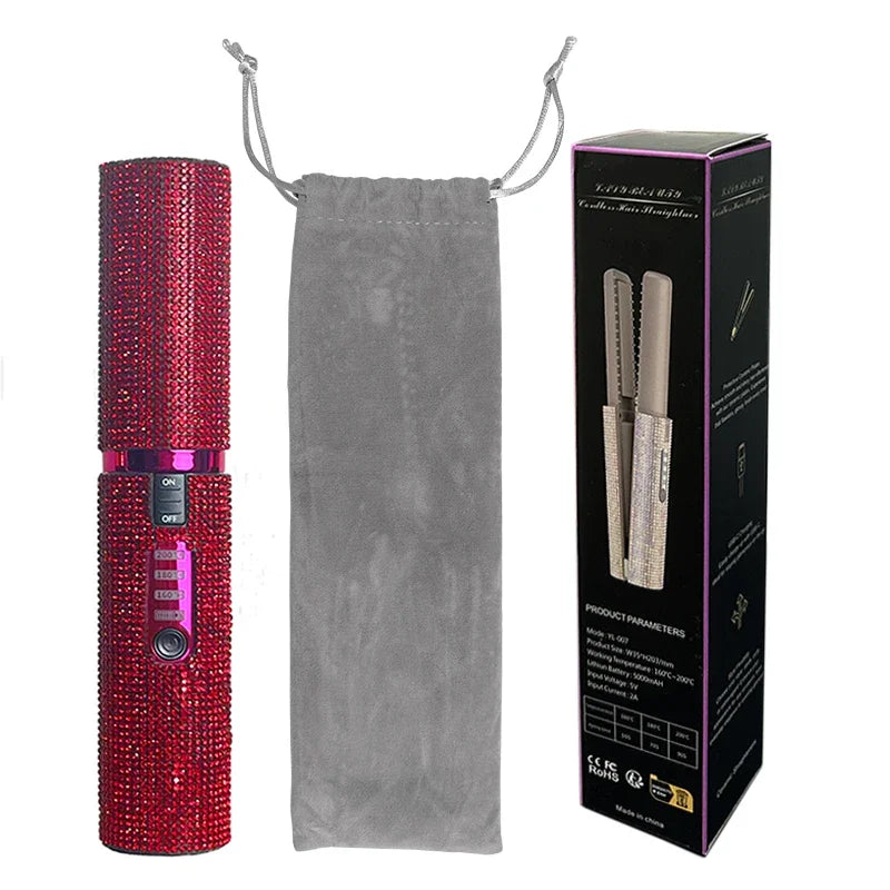 Portable Hair Straightener & Curler