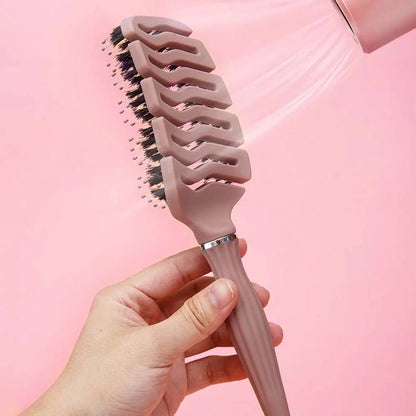 Scalp Massage Hairbrush – Anti-Static & Detangling