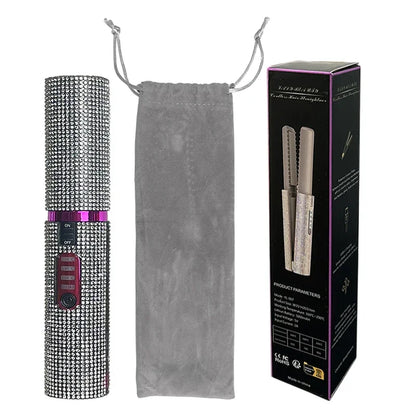 Portable Hair Straightener & Curler