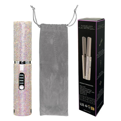 Portable Hair Straightener & Curler