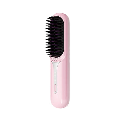 Portable Wireless Hair Straightener Brush