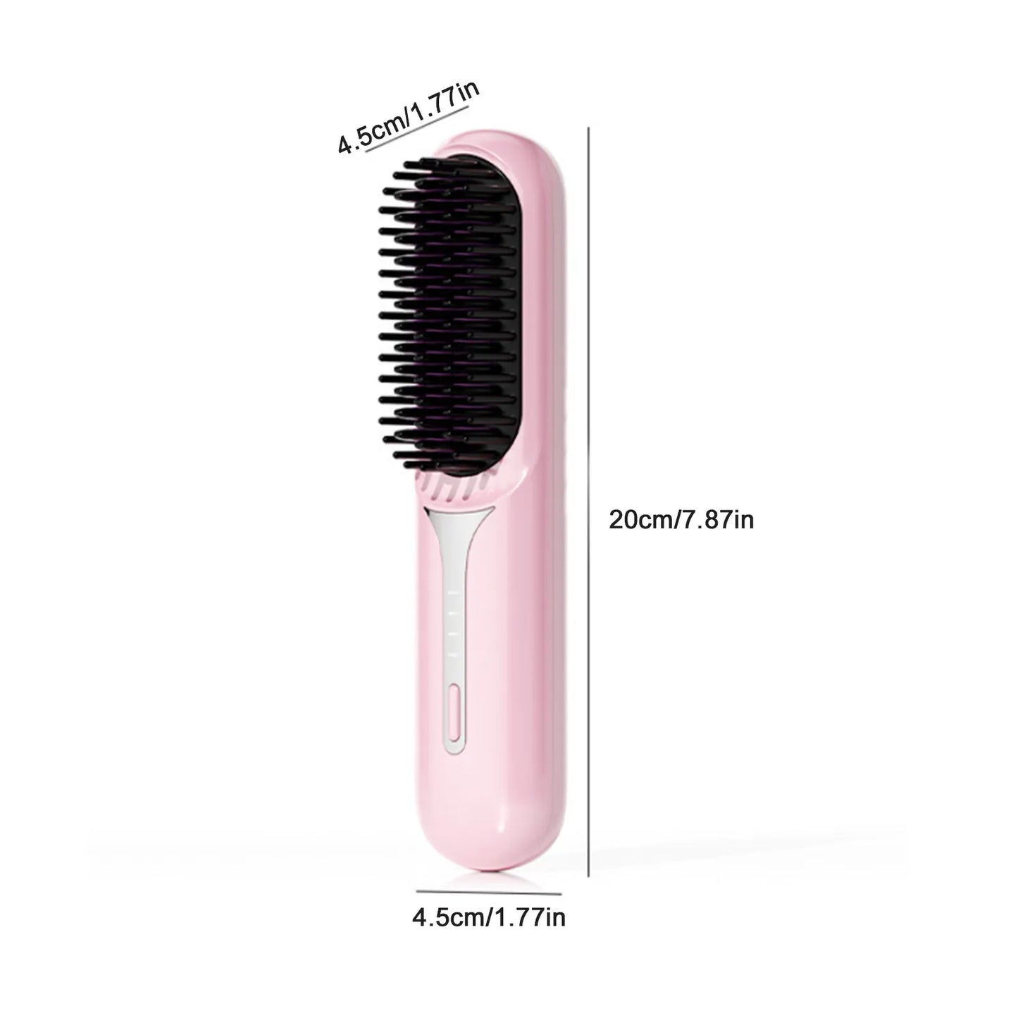 Portable Wireless Hair Straightener Brush