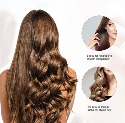 Portable Hair Straightener & Curler