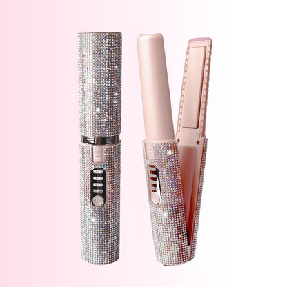 Portable Hair Straightener & Curler